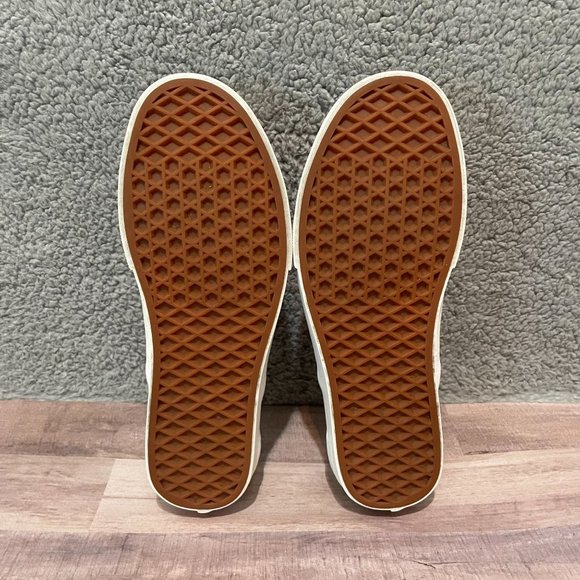 Vans Off The Wall Checked Teal White Sneakers Womens Sz 8.5 Mens Sz 7 SHIPS ASAP - Picture 7 of 8